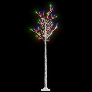 vidaXL 180 LED-es bel-/kültéri színes fűzfa karácsonyfa 1, 8 m kép
