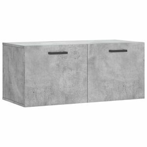vidaXL betonszürke szerelt fa faliszekrény 80 x 36, 5 x 35 cm kép