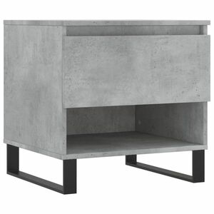 vidaXL betonszürke szerelt fa dohányzóasztal 50 x 46 x 50 cm kép