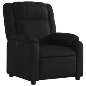 vidaXL fekete műbőr dönthető fotel kép