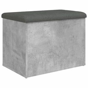 vidaXL betonszürke szerelt fa tárolópad 62 x 42 x 45 cm kép