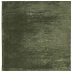 vidaXL HUARTE erdőzöld rövid szálú puha és mosható szőnyeg 240x240 cm kép