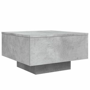 vidaXL betonszürke szerelt fa dohányzóasztal 55x55x31 cm kép