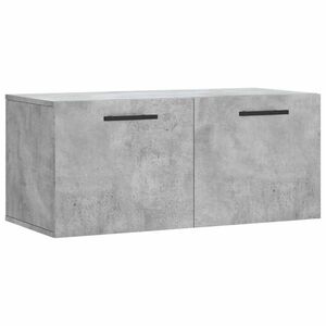 vidaXL betonszürke szerelt fa faliszekrény 80 x 36, 5 x 35 cm kép