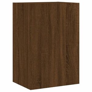 vidaXL barna tölgy színű szerelt fa fali TV-szekrény 40, 5 x 30 x 60 cm kép