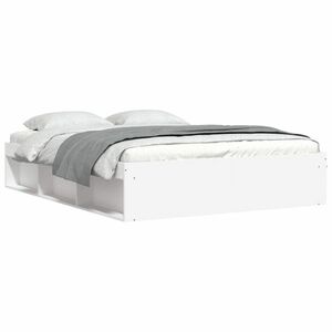 vidaXL fehér ágykeret 160 x 200 cm kép