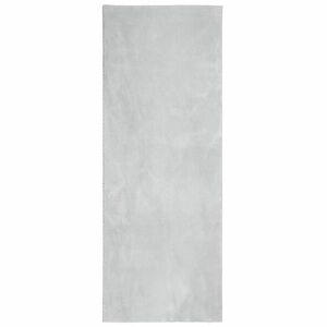 vidaXL HUARTE szürke rövid szálú puha és mosható szőnyeg 80 x 200 cm kép