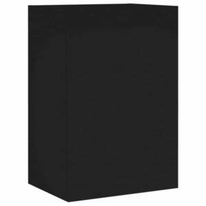 vidaXL fekete szerelt fa fali TV-szekrény 40, 5 x 30 x 60 cm kép
