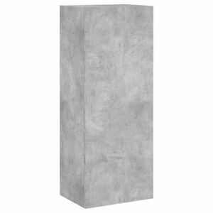 vidaXL betonszürke szerelt fa fali TV-szekrény 40, 5 x 30 x 102 cm kép