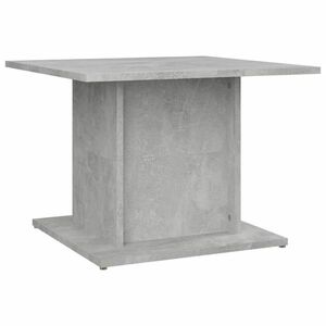 vidaXL betonszürke forgácslap dohányzóasztal 55, 5 x 55, 5 x 40 cm kép