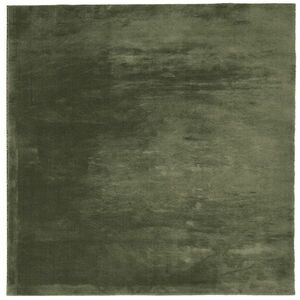 vidaXL HUARTE erdőzöld rövid szálú puha és mosható szőnyeg 120x120 cm kép