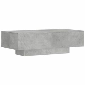 vidaXL betonszürke szerelt fa dohányzóasztal 100x49, 5x31 cm kép
