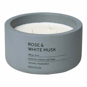 Illatos szójaviasz gyertya égési idő 25 ó Fraga: Rose and White Musk – Blomus kép