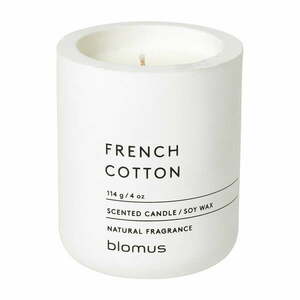 Illatos szójaviasz gyertya égési idő 24 ó Fraga: French Cotton – Blomus kép