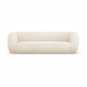 Krémszínű buklé kanapé 230 cm Essen – Cosmopolitan Design kép