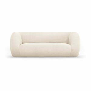 Krémszínű buklé kanapé 210 cm Essen – Cosmopolitan Design kép
