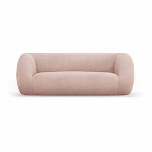 Világos rózsaszín buklé kanapé 210 cm Essen – Cosmopolitan Design kép