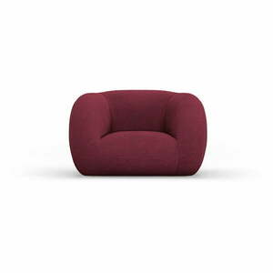 Borvörös buklé fotel Essen – Cosmopolitan Design kép