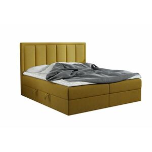 FRANIA kárpitozott boxspring ágy, 140x200, kronos 01 kép