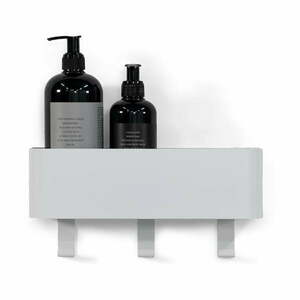 Fehér fali acél fürdőszobai polc Multi – Spinder Design kép