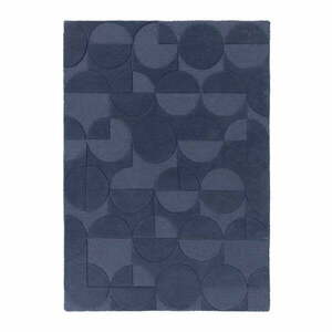 Gigi kék gyapjú szőnyeg, 160 x 230 cm - Flair Rugs kép