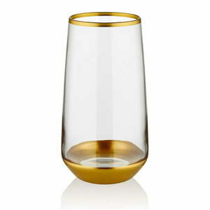 Glam Gold 6 db-os pohár készlet, 380 ml - Mia kép