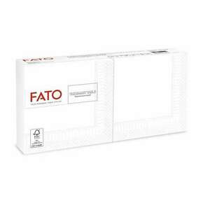 FATO Szalvéta, 1/4 hajtogatott, 24x24 cm, FATO "Smart Table", fehér kép