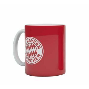 Bayern München bögre piros fehér címerrel kép