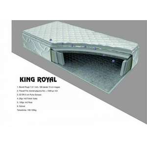 Bonellrugós 160X200X23 cm - KING ROYAL matrac kép