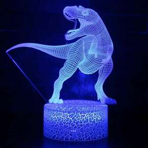 3d Dinós Led Lámpa - - T-Rex kép