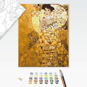 Festés szám szerint G. Klimt inspiráció - Arany Adele kép