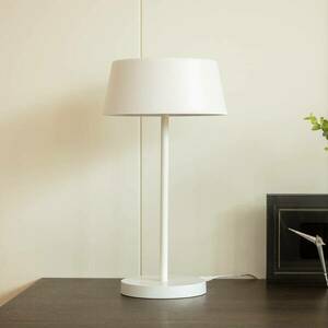 Lindby Milica LED asztali lámpa, fehér, fényerőszabályozható kép