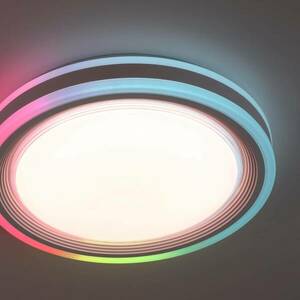 LED mennyezeti lámpa Gömb, CCT, RGB, Ø 40cm kép