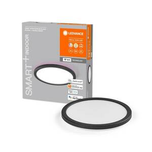 LEDVANCE SMART+ WiFi Orbis Ultra Slim háttérvilágítás, Ø24cm fekete kép