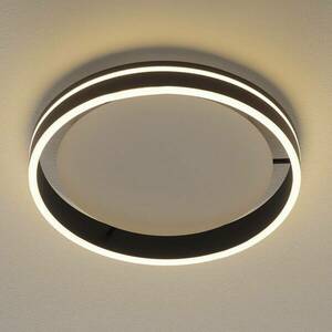 Paul Neuhaus Q-VITO LED mennyezeti lámpa 40cm antracit kép