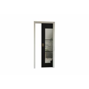HEGO 70 tolóajtó + ajtókeret, 70x209, 7, fekete kép
