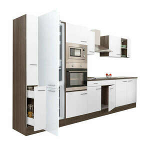 Yorki 360 beépíthető konyhablokk fehér korpusszal kép