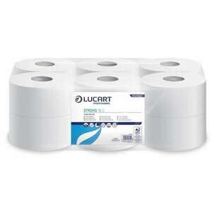Lucart Strong toalettpapír, 2 rétegű 19cm hófehér (812202) kép