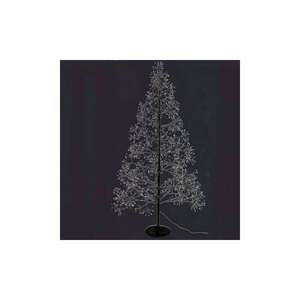 Fa ledes fehér 210cm 23' 3000 ledes fenyőfa világítással többrózs... kép