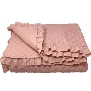 Homelevel steppelt ágytakaró, 220 x 240 cm, rózsaszín, poliészter... kép
