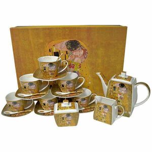 Klimt porcelán komplett kávés / teáskészlet 240 ml - 6 személyes kép