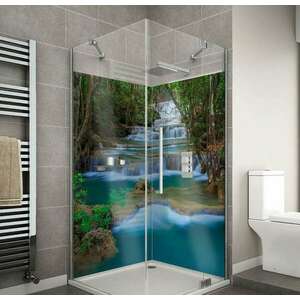 Wallplex fürdőszobai dekorpanel Waterfall dupla 2x90x200 cm kép