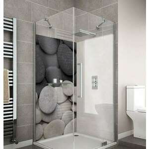 Wallplex fürdőszobai dekorpanel Kövek 90 cm x 200 cm kép