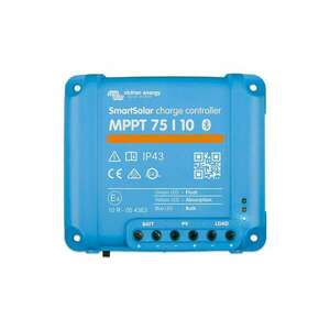 12V 24V 10A SmartSolar MPPT 75/10 napelemes töltő, Bluetooth, Vic... kép