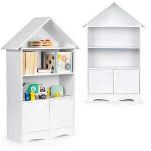 Könyvespolc szekrény, ház gyermekjátékok számára Ecotoys kép