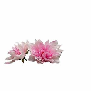 Cirmos pink selyem dália 10 cm kép
