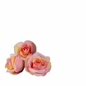 Rózsaszín selyemvirág 4 cm kép