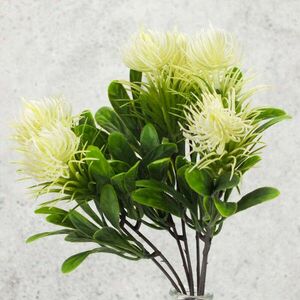 Mini protea csokor fehér kép