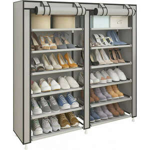 BigHome Perfect Shoe Cabinet - Mobil cipősszekrény - Szürke kép