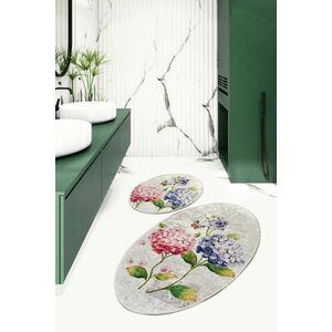 Ortanca Fürdőszoba szőnyeg szett (2 darab) Multicolor kép